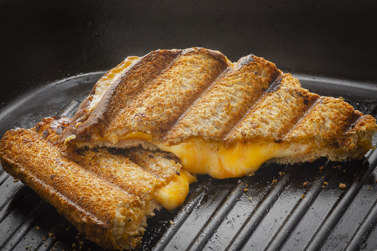 Grilled Cheese Sandwich - © 2020 David J Thielen Lethbridge Photographer - 2x3 - 20200419-_D707658-2 Grilled Cheese Sandwich by David Thielen Photographic Artistry